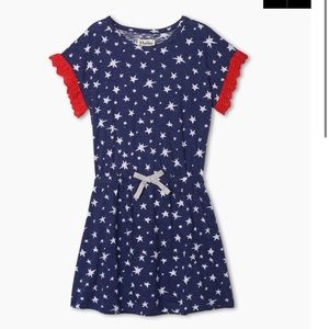 Hatley Twinkle Stars Cinched Waist Dress